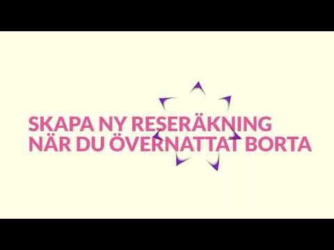 Digital Reseräkning | Registrera reseräkning uppdrag med övernattning