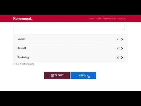 Digital Reseräkning | Komplettera och rätta en underkänd reseräkning