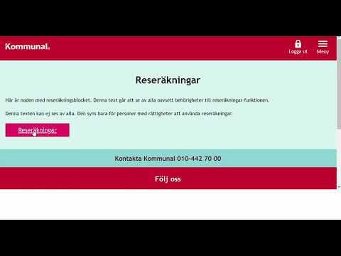 Digital Reseräkning | Hitta till digital reseräkning via Mina Sidor (dator)
