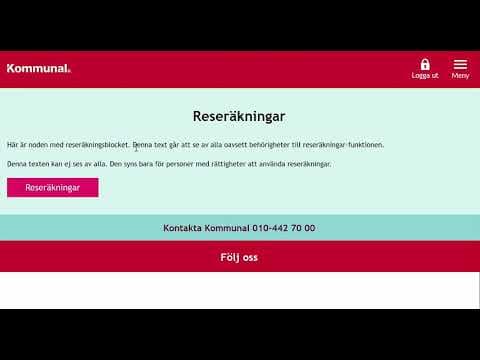 Digital Reseräkning | Se status på inskickade reseräkning