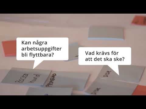 Övning i att organisera och bemanna