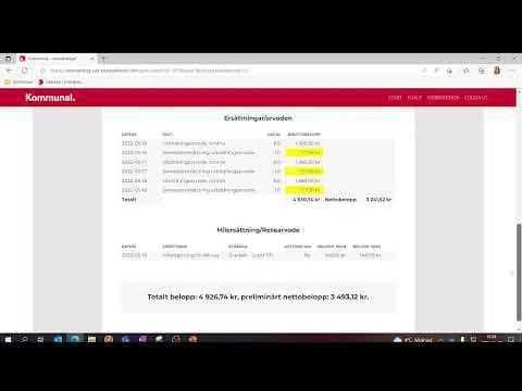 Digital Reseräkning | Stickprovskontroll
