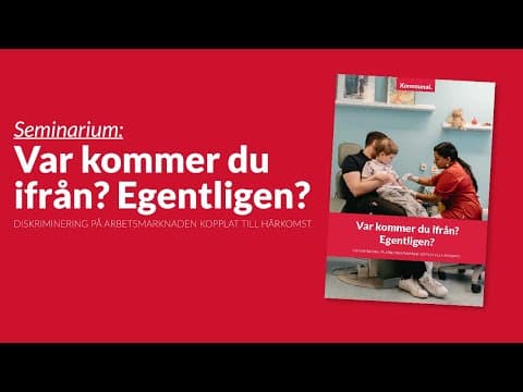 Seminarium: Var kommer du ifrån? Egentligen?