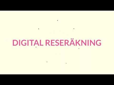 Digital Reseräkning | Registrera ny samlad reseräkning förtroendevald medlem månadsrapportering