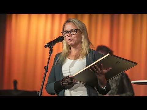 Charlotta Lindgren - vinnare av Kommunals kulturpris 2022