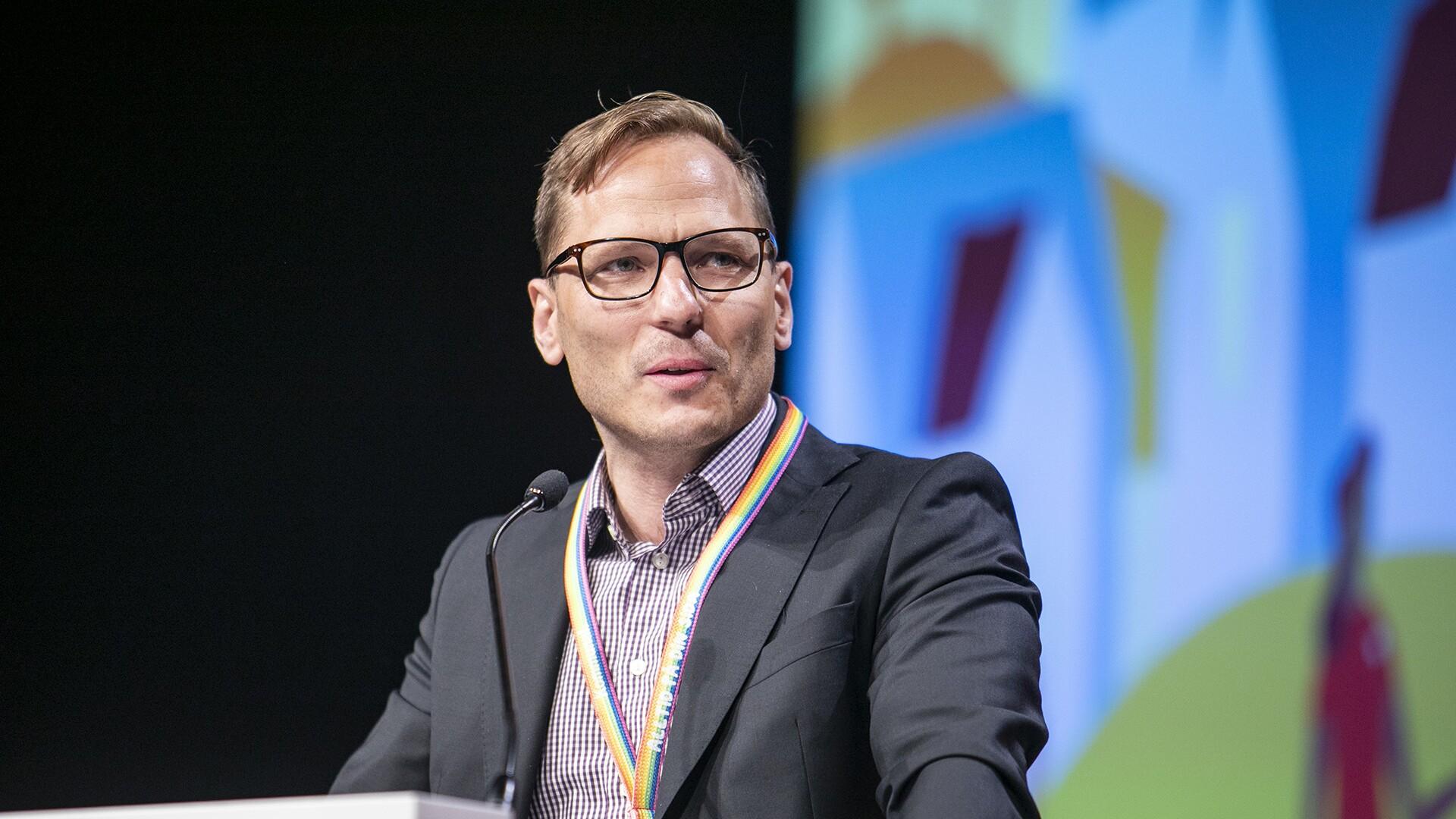 Johan Ingelskog, omvald avtalssekreterare 2022