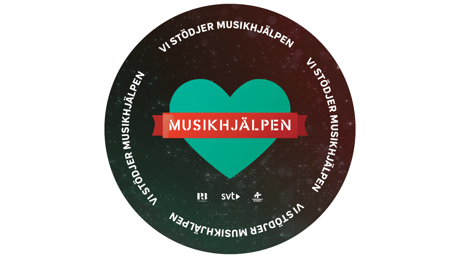 Musikhjälpens logotyp.