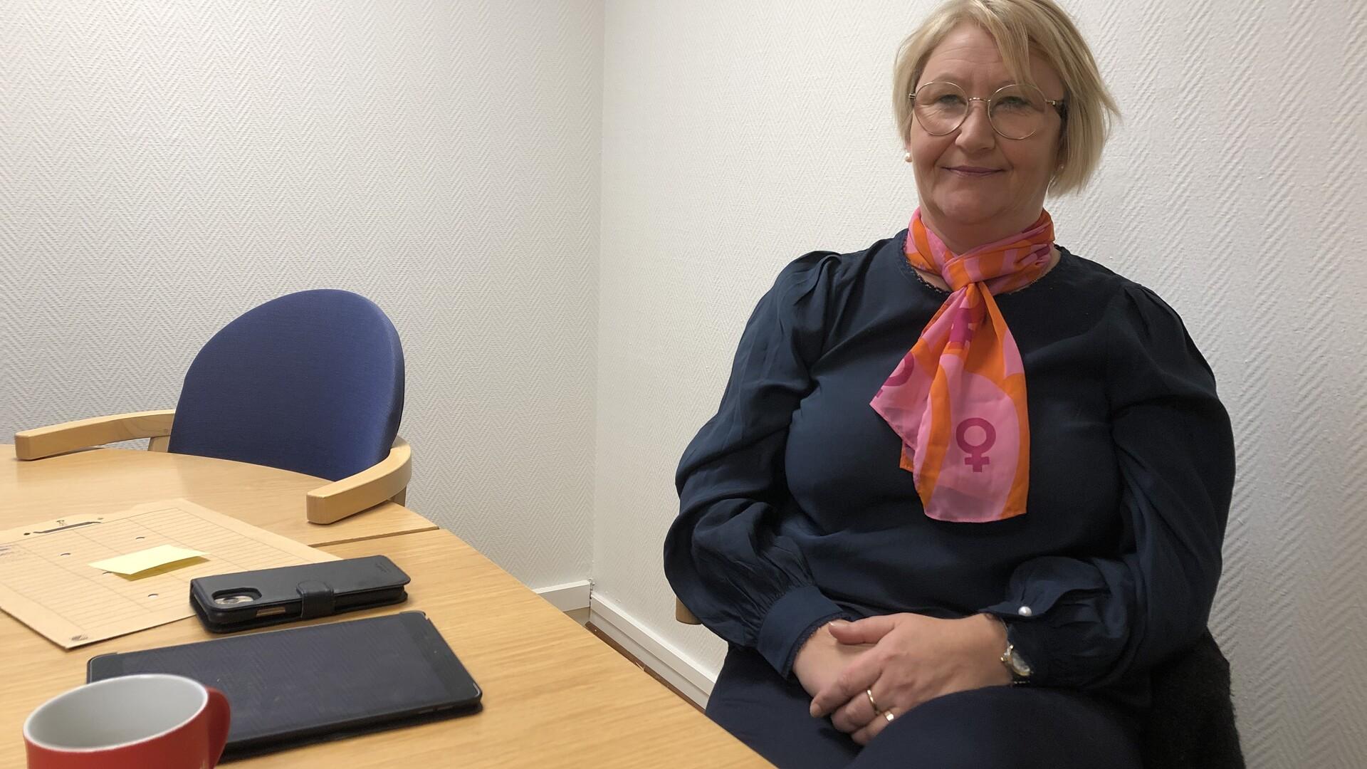 Helen Persson fackligpolitisk sektion Kristianstad kommun.