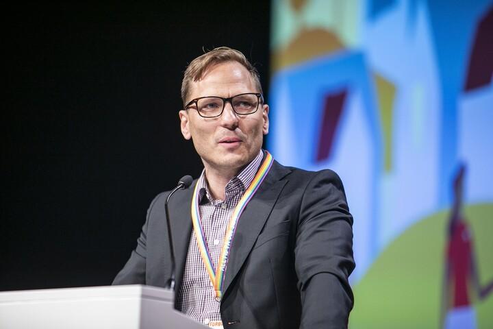 Johan Ingelskog, omvald avtalssekreterare 2022